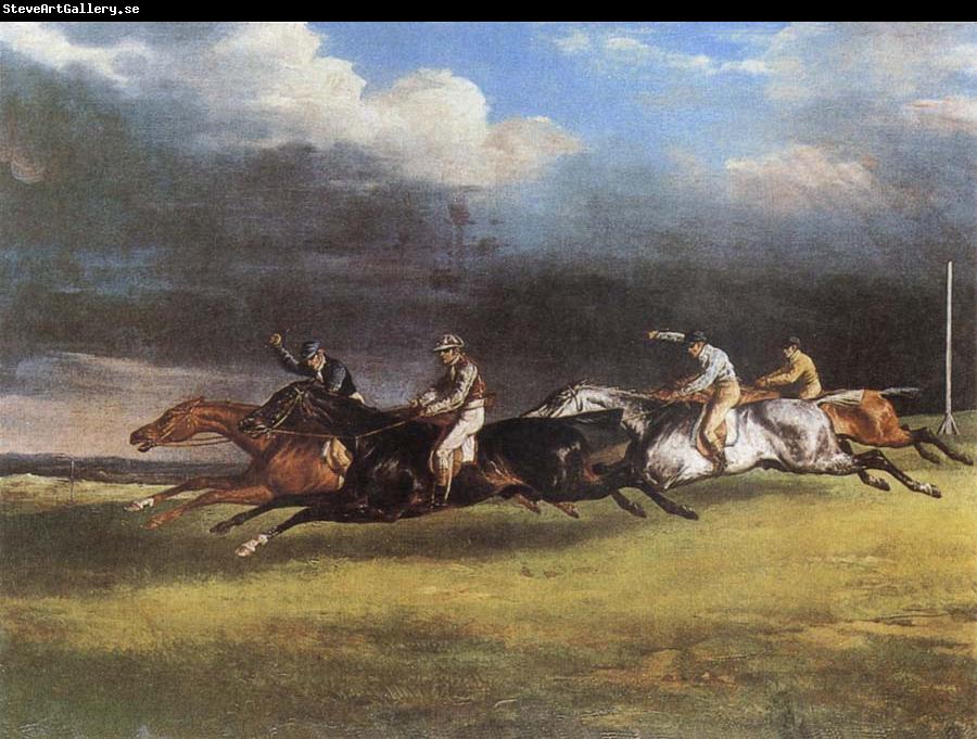 Theodore Gericault The Epsom Derby